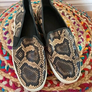 Vince snakeskin slippers  sneakers